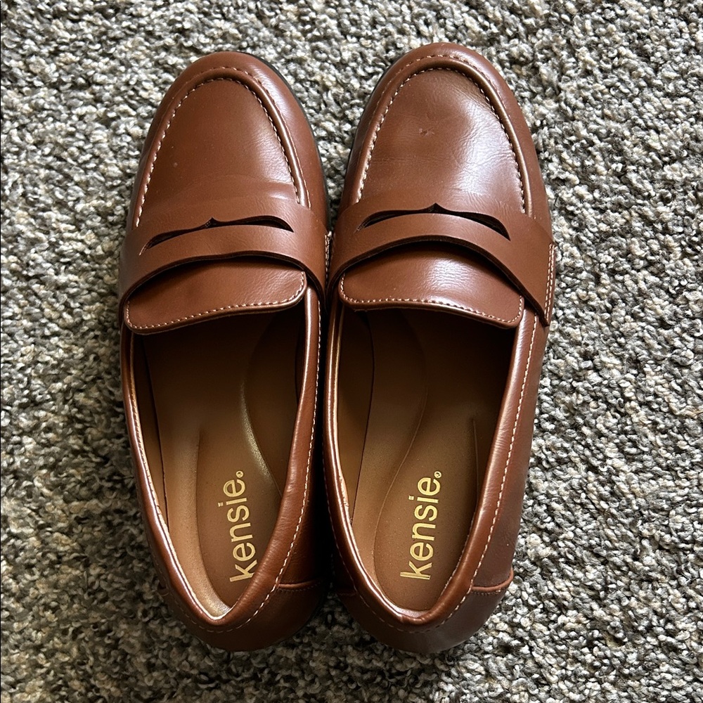 Kensie Men's Tan Loafers